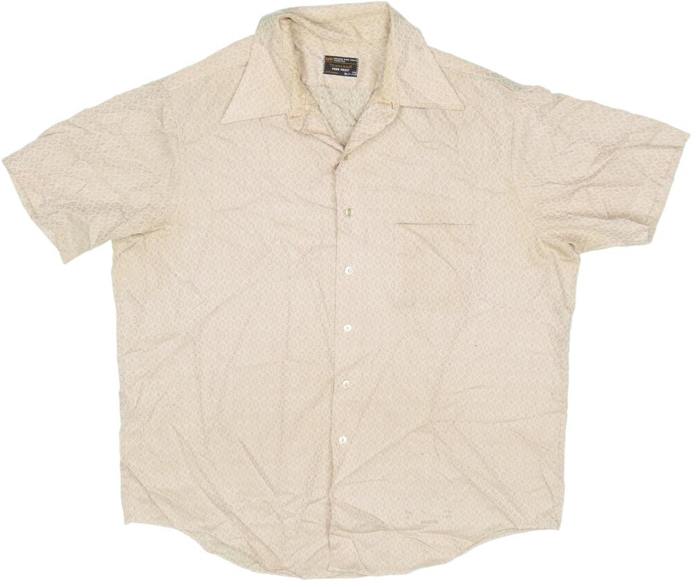 80s Vintage JC Penney TownCraft Penn Prest  Mod Disco Hipster Dress Shirt